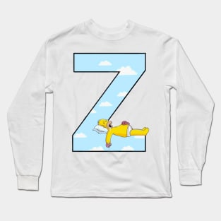 Simpsons letter Long Sleeve T-Shirt